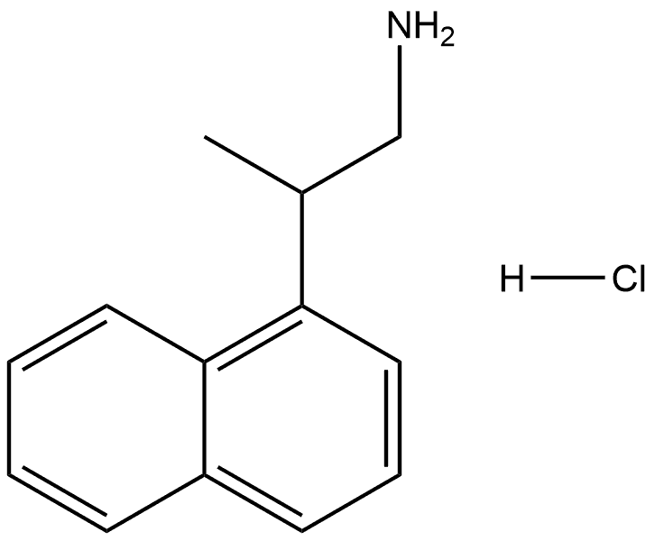 2-(萘-1-基)丙-1-胺盐酸盐
